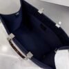 Fendi 8BH386 Sunshine Medium Fendi Tote Bag 8258 Navy blue