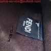 Fendi 8BH374 Peekaboo X Tote Green Canvas Bag