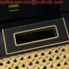 Fendi 8BH374 FENDI PEEKABOO X-TOTE Natural Raffia Bag