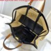 Fendi 8BH374 FENDI PEEKABOO X-TOTE Natural Raffia Bag