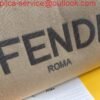 Fendi 8BH374 FENDI PEEKABOO X-TOTE Light Green Canvas Bag