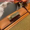 Fendi 8BH374 FENDI PEEKABOO X-TOTE Green Canvas Bag Brown