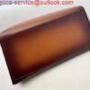 Fendi 8BH372 Sunshine Large Natural Coloured Leather Shopper Bag 80009L Dark brown