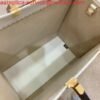 Fendi 8BH372 FENDI Large Sunshine Shopper Bag White Leather