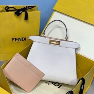 Fendi 8BH386 Sunshine Medium Bag Purple leather shopper 8266S