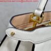 Fendi 70193 Peekaboo ISEEU MEDIUM White Leather Bag