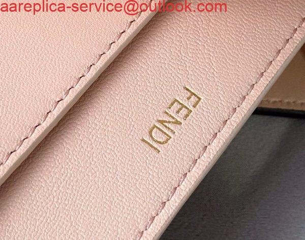 Fendi 70193 Peekaboo ISEEU MEDIUM Brown Leather Bag