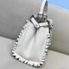 Fendi 5510S Peekaboo Iconic Essentially White Leather Bag