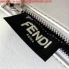 Fendi 5510S Peekaboo Iconic Essentially White Leather Bag