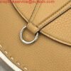 Replica Fendi 655 Fendi Moonlight Shoulder Saddle Leather Bag Brown