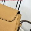 Replica Fendi 655 Fendi Moonlight Shoulder Saddle Leather Bag Brown
