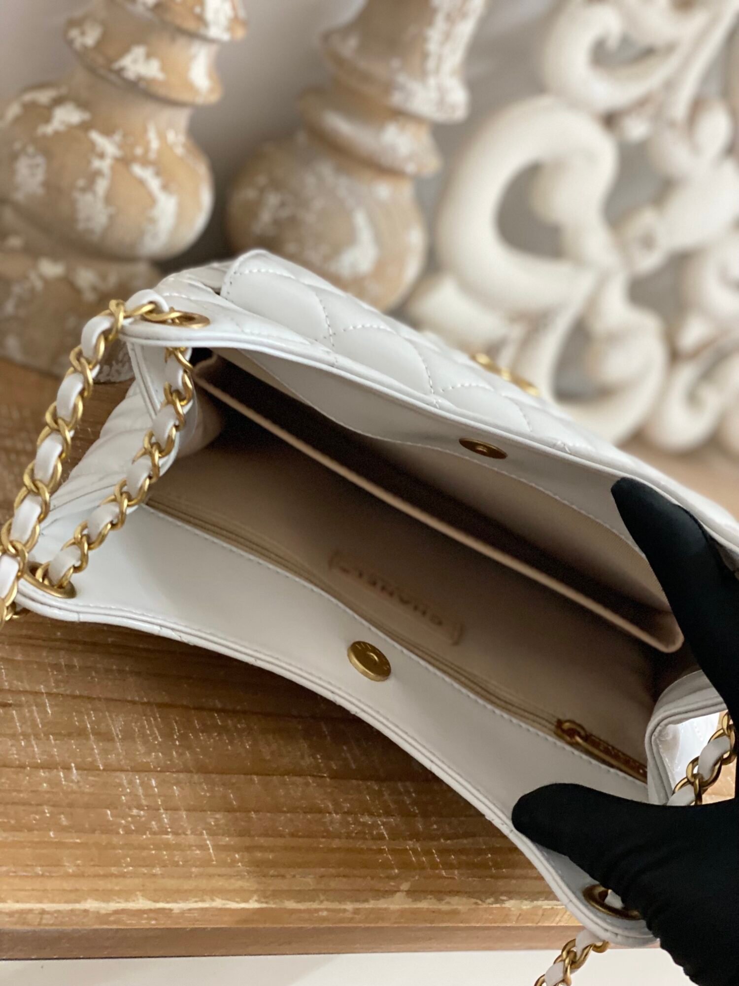Replica Chanel Cf Mini Luxury 3690 Replica White