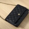 Chanel Woc Gold  Chain Black