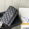 Replica Chanel Caviar Replica Quilted Wallet On UK Chain Woc A33814