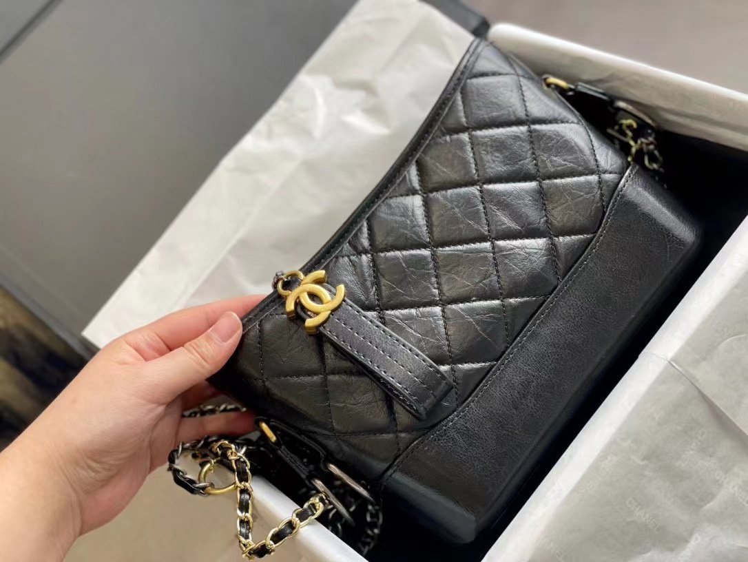 Chanel Gabrielle  Small Hobo Bag A91810 High Black