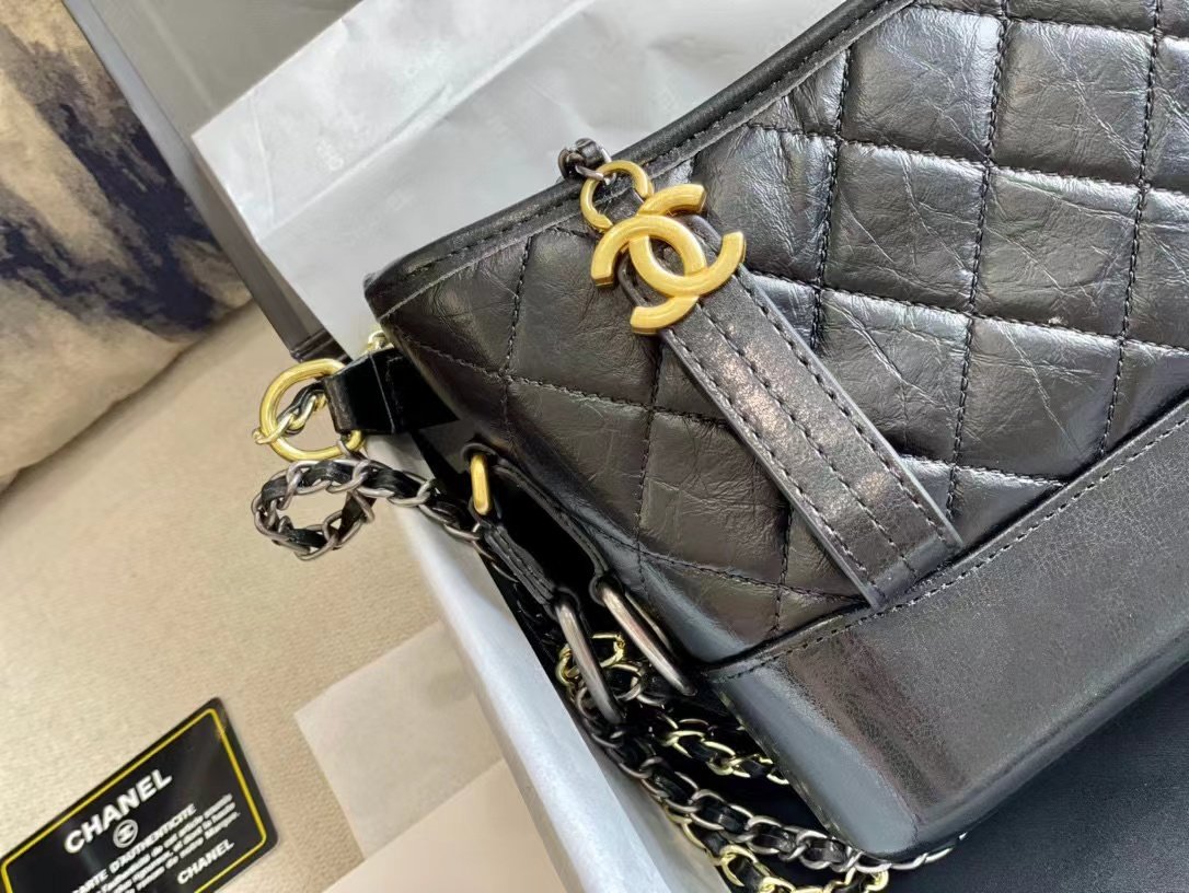 Chanel Gabrielle  Small Hobo Bag A91810 High Black