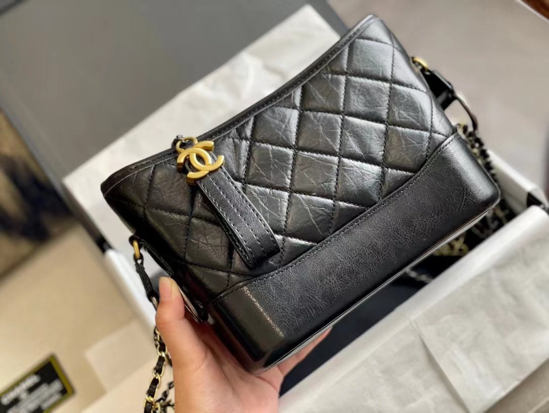 Chanel Gabrielle  Small Hobo Bag A91810 High Black