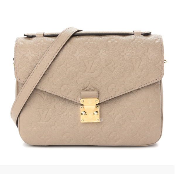 Louis Vuitton Pochette Metis Monogram Empreinte Cream M44738