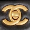 Replica Chanel Lambskin Mini 1:1 Mirror Flap Bag With Top Handle UK Black As2431