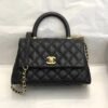Chanel Inspired Coco Handle Black 24*14*10Cm A92990