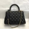 Chanel Inspired Coco Handle Black 24*14*10Cm A92990