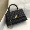 Chanel Inspired Coco Handle Black 24*14*10Cm A92990