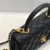 Chanel Inspired Coco Handle Black 24*14*10Cm A92990