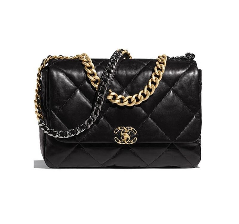 Replica Chanel Designer 19 Large Lambskin Luxury Flap Bag As1161