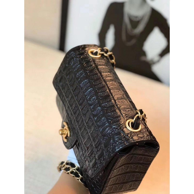 Replica Chanel Alligator Flap Classic Luxury  Bag 1116