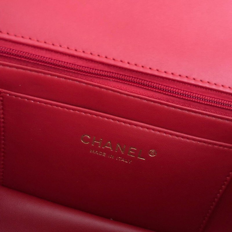 Chanel Calfskin Mini Flap  Bag A91586