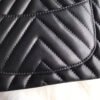 Chanel Chevron Lambskin 17Cm AAA+ Classic Flap Bag 1115