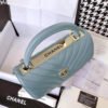 Chanel Chevron Quilted 1:1 Mirror Inspired Small Trendy Cc 25453