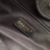 Chanel Deauville Tote High Quality 38Cm Canvas Bag 7 Star A66941 Black / Grey