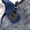 Chanel Deauville Tote Best 38Cm Canvas 1:1 Mirror Bag A66941 Blue Jacquard