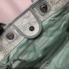 Chanel Deauville Tote  38Cm Canvas Bag High A66941 Fig Green