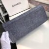 Chanel Deauville Tote Copy 38Cm Canvas Bag A66941 1:1 Mirror Grey Blue