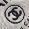 Chanel Deauville 1:1 Mirror Tote 38Cm Canvas Bag A66941 White / Black