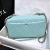 High Quality Replica Chanel Flap Bag With Large Fashion Bi-Color Chain As1353