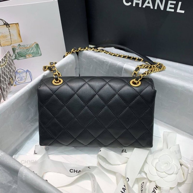 Chanel Front Luxury Logo Small Flap High Quality Bag As1490