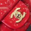 Chanel Pantent Inspired Leather Wholesale 20Cm Classic Flap Bag 1116