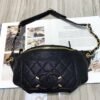 Chanel Quilted Caviar 1:1 Mirror Clafskin 7 Star Waist Bag S0929