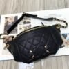 Chanel Quilted Caviar 1:1 Mirror Clafskin 7 Star Waist Bag S0929
