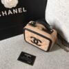 Chanel Quilted Caviar Replica Small Vanity Case A93342