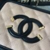 Chanel Quilted Caviar Replica Small Vanity Case A93342