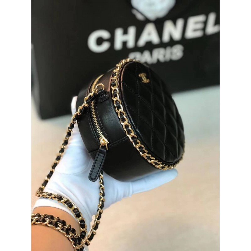 Chanel Round Top Clutch Chain Replica Bag A70657