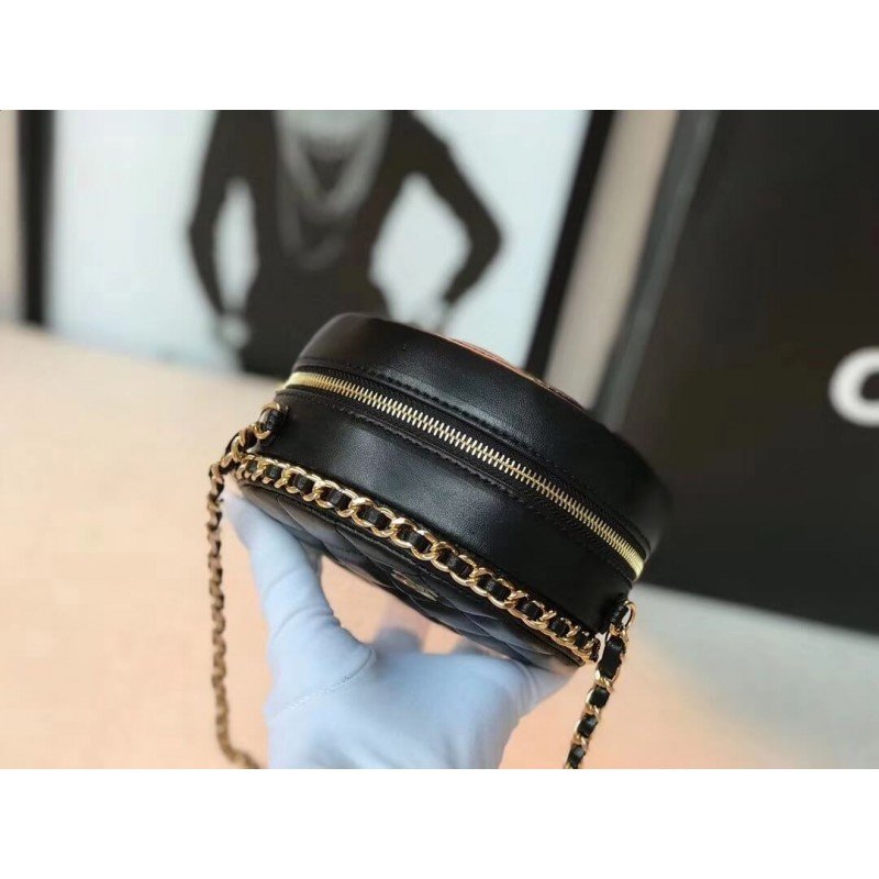 Chanel Round Top Clutch Chain Replica Bag A70657