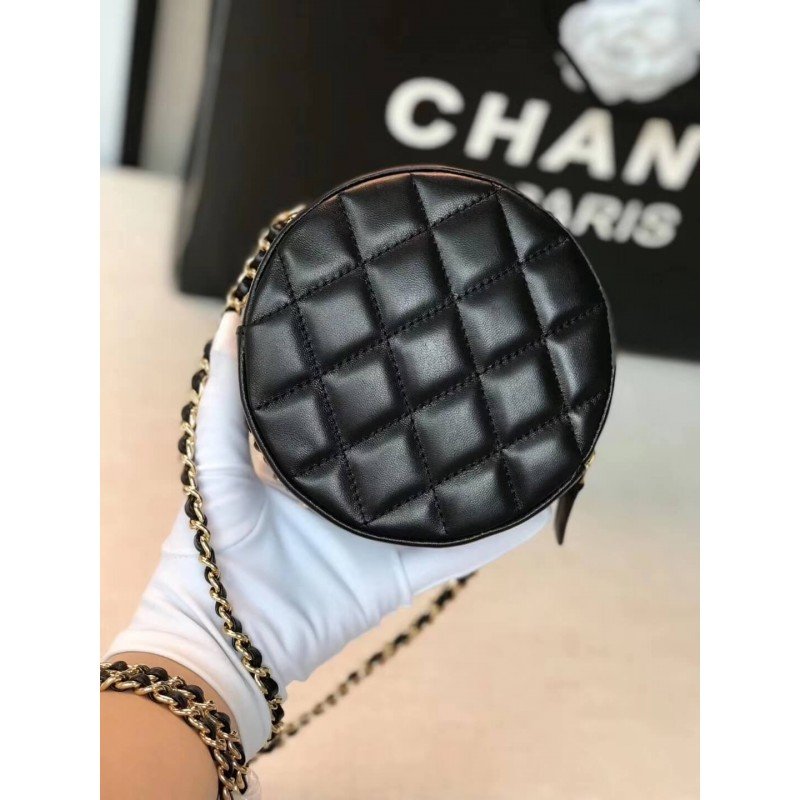 Chanel Round Top Clutch Chain Replica Bag A70657