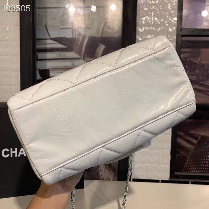 Chanel Small Bowling Fashion Bag In Calfskin Luxury As1321
