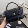 Mirror Chanel Small Best Flap Bag With Top Handle A92236