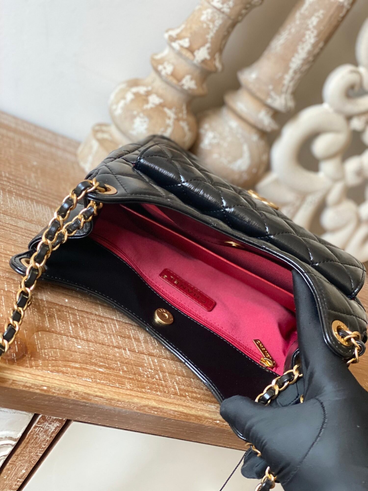Chanel Cf Mini High Quality 3690 Black